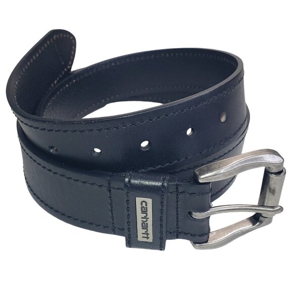 Carhartt Other - Carhartt Black Leather Roller Belt -- Men's size 40 (waist 38)